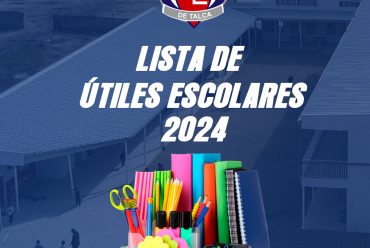 LISTA DE ÚTILES ESCOLARES 2024