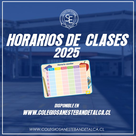 HORARIOS DE CLASES 2025